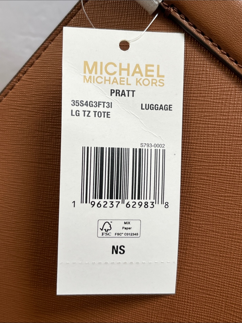 NWT MICHAEL Michael Kors Pratt Tote - Picture 7 of 10